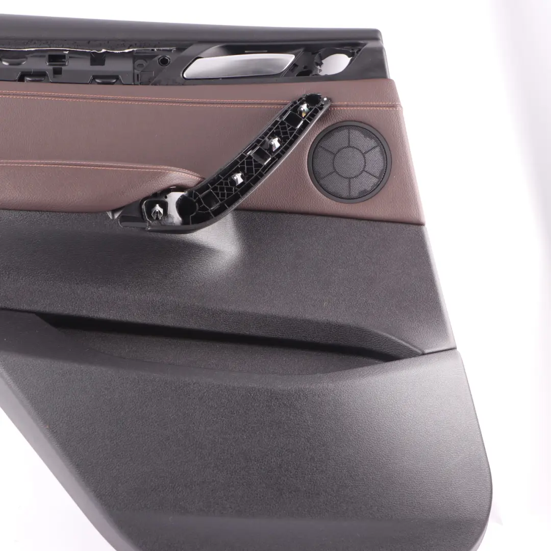 BMW X3 F25 Door Card Rear Left N/S Trim Lining Cover Panel Leather Nevada Mokka - SKU 7394401 - Part number 7394401