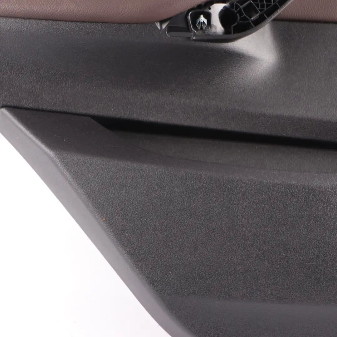 Door Card Rear Left N/S Trim Lining Cover Panel Leather Nevada Mokka to BMW X3 F25 with Part number 7394401 BMW X3 F25 Door Card Rear Left N/S Trim Lining Cover Panel Leather Nevada Mokka - SKU 7394401 - Part number 7394401
