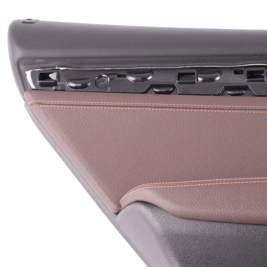  Türkarte BMW F25 hinten links Verkleidung Abdeckung Leder Nevada Schwarz - SKU 7394401 - Teilenummer 7394401