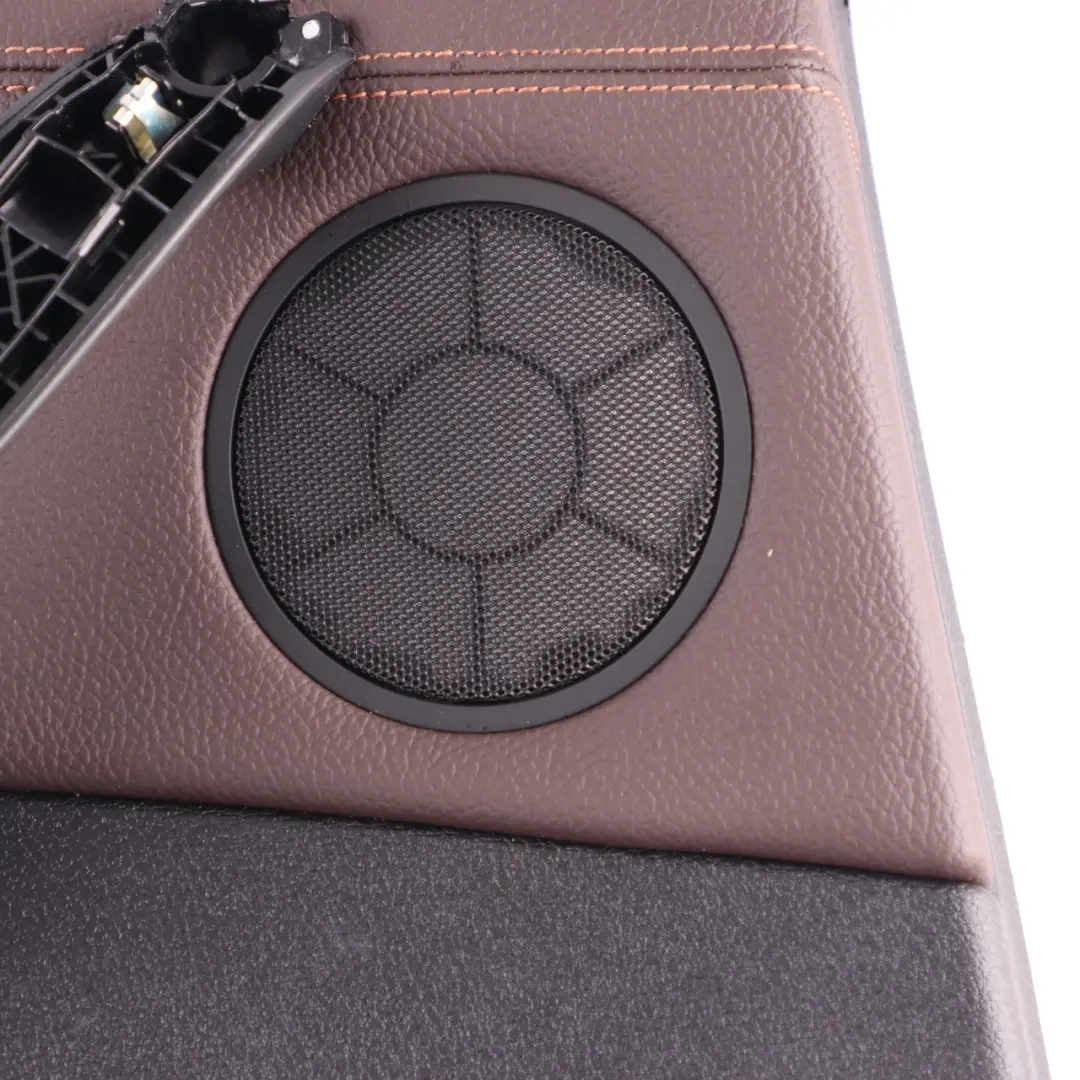 Door Card Rear Left N/S Trim Lining Cover Panel Leather Nevada Mokka to BMW X3 F25 with Part number 7394401 BMW X3 F25 Door Card Rear Left N/S Trim Lining Cover Panel Leather Nevada Mokka - SKU 7394401 - Part number 7394401