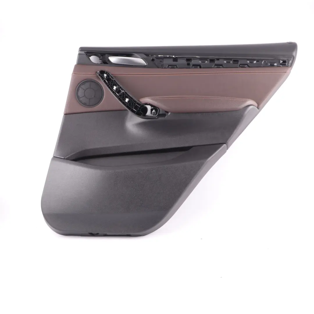 Door Card Rear Right O/S Trim Lining Cover Panel Leather Nevada Mokka to BMW X3 F25 with Part number 7394402 BMW X3 F25 Door Card Rear Right O/S Trim Lining Cover Panel Leather Nevada Mokka - SKU 7394402 - Part number 7394402