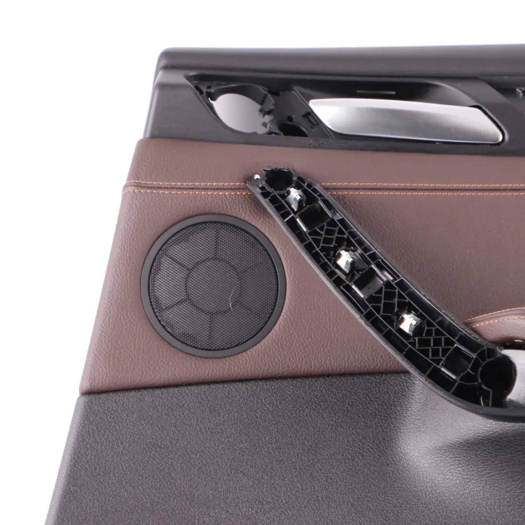 BMW X3 F25 Door Card Rear Right O/S Trim Lining Cover Panel Leather Nevada Mokka - SKU 7394402 - Part number 7394402