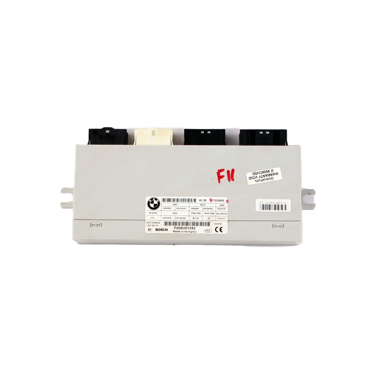 BMW F11 Touring Modulo di controllo portellone posteriore tronco ECU 7333928