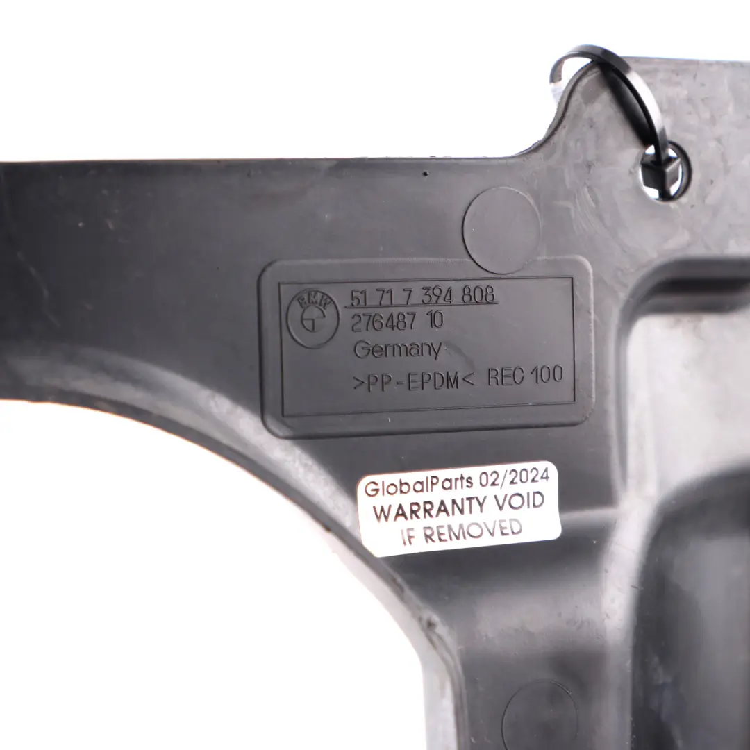 BMW X3 G01 Coperchio del gruppo sterzo anteriore destro vano motore - SKU 7394808 - Numero di parte 7394808