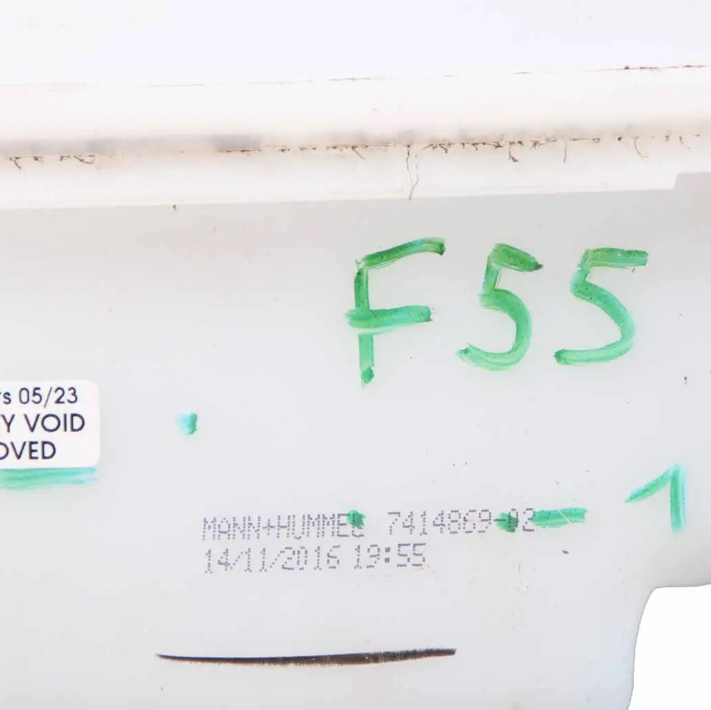 Mini Cooper F55 F56 F57 Windshield Cleaning Container Windscreen Fluid 7414869 - SKU 7394933-1 - Part number 7394933