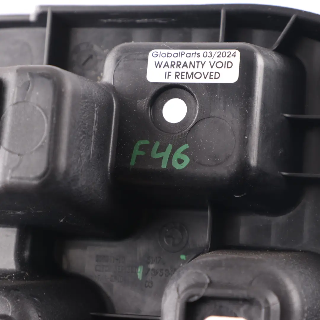 BMW F46 Wspornik Mocowanie Podnóżka Siedzenia Tył - SKU 7395340 - Numer Części 7395340