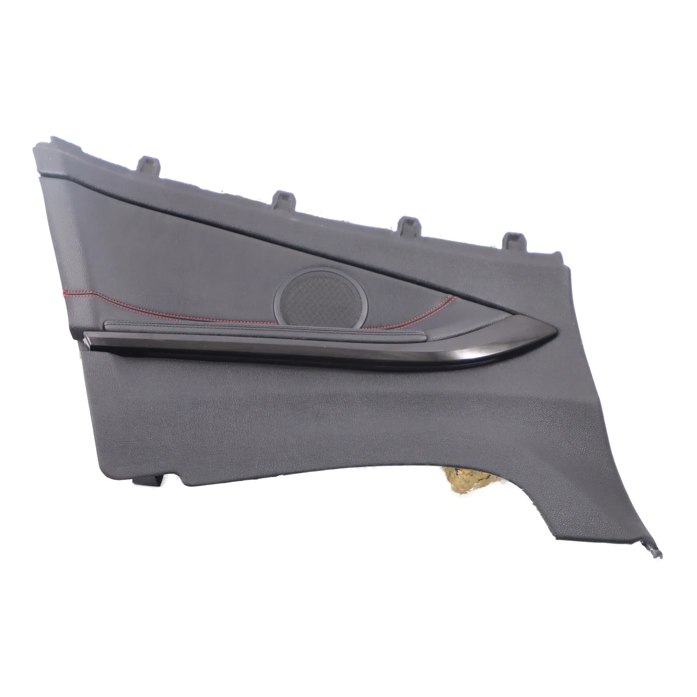 BMW F33 Cabrio Panneau latéral arrière gauche en Cuir noir