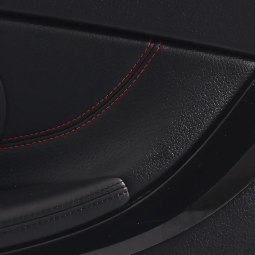 BMW F33 Cabrio Osłona Boczek Lewy Tylny Czarna Skóra - SKU 7395457 - Numer Części 7395457