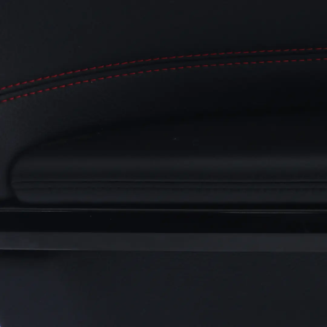 BMW F33 Convertible Rear Left N/S Lateral Lining Panel Leather Black Leather - SKU 7395457 - Part number 7395457
