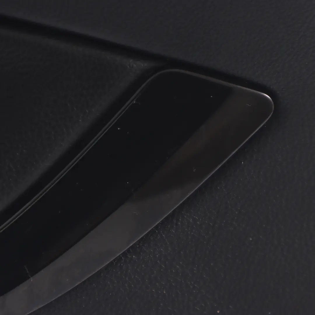 BMW F33 Convertible Rear Left N/S Lateral Lining Panel Leather Black Leather - SKU 7395457 - Part number 7395457