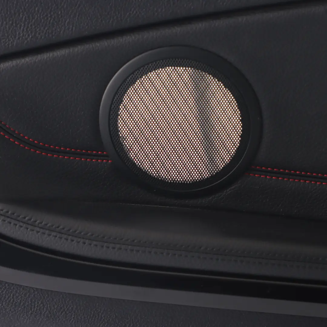 BMW F33 Cabrio Hinten Rechts Seitliche Verkleidungsplatte Leder Schwarz Leder - SKU 7395458 - Teilenummer 7395458