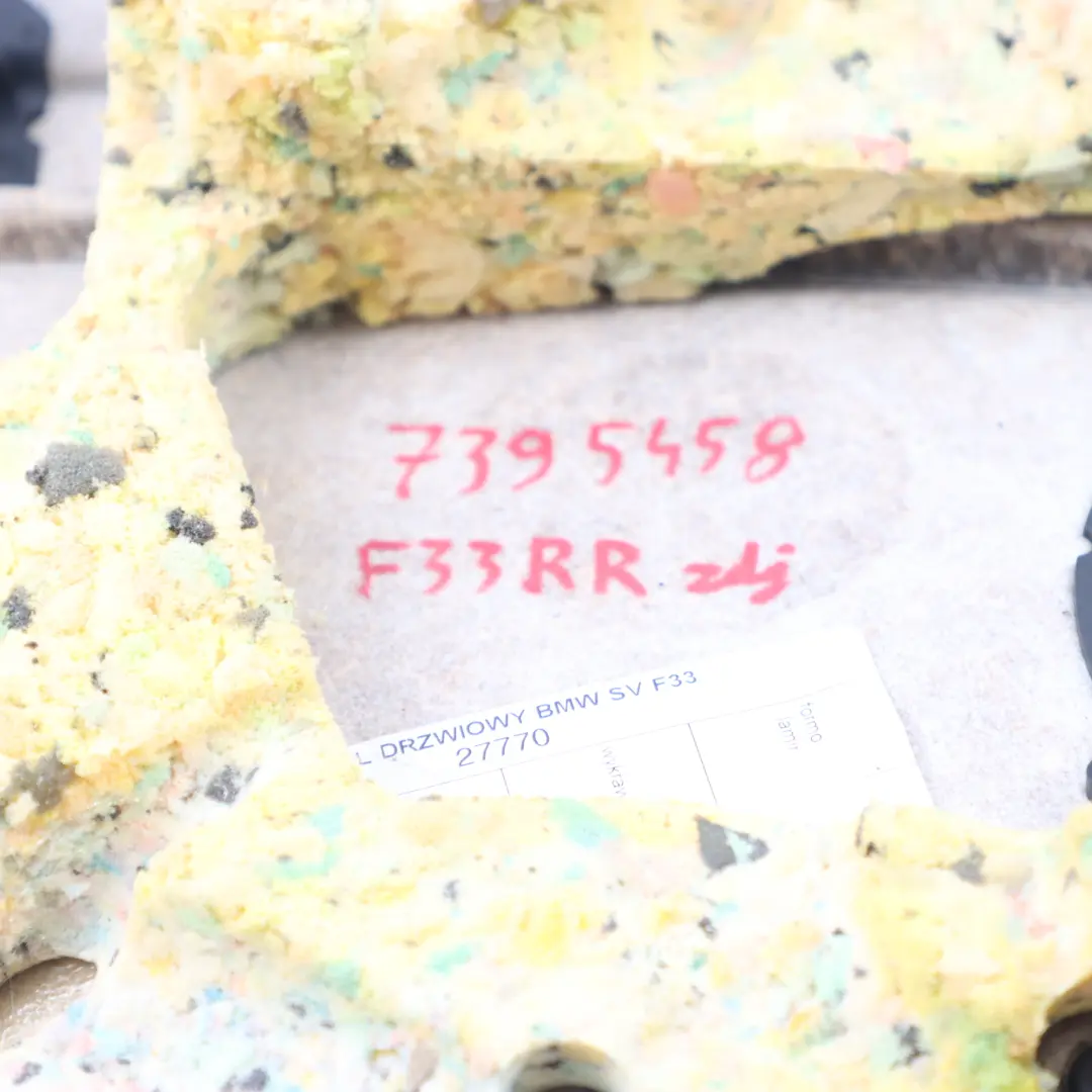 Hinten Rechts Seitliche Verkleidungsplatte Leder Schwarz Leder für BMW F33 Cabrio mit Teilenummer 7395458 BMW F33 Cabrio Hinten Rechts Seitliche Verkleidungsplatte Leder Schwarz Leder - SKU 7395458 - Teilenummer 7395458