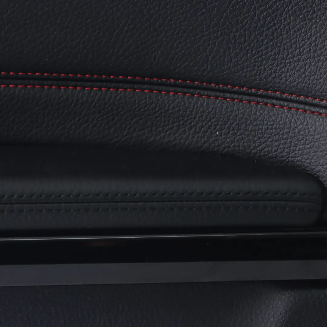 BMW F33 Cabrio Osłona Boczek Wnętrza Prawy Tylny Czarna Skóra - SKU 7395458 - Numer Części 7395458