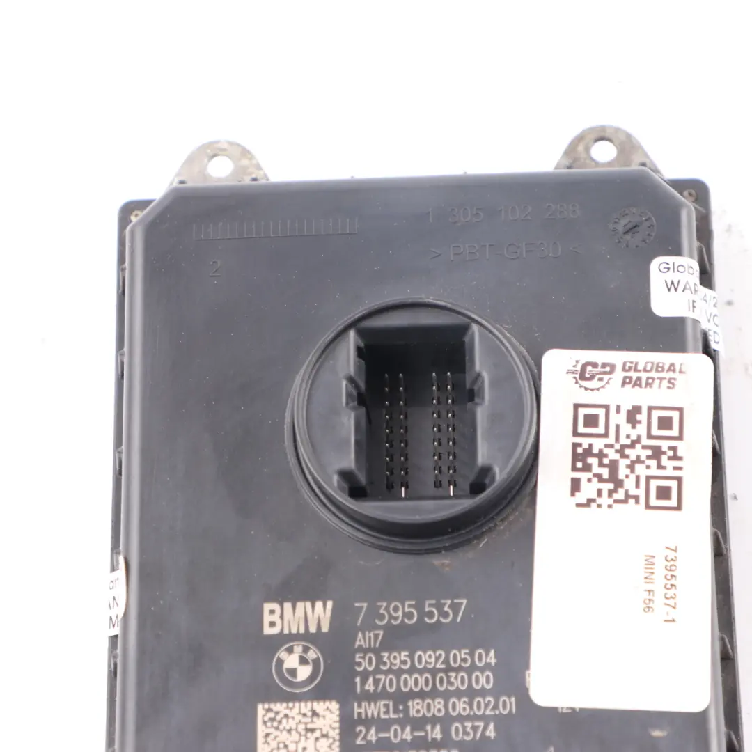 LED Headlight Level Control Ballast Module to Mini Cooper F55 F56 F57 F60 with Part number 7395537 Mini Cooper F55 F56 F57 F60 LED Headlight Level Control Ballast Module - SKU 7395537-1 - Part number 7395537