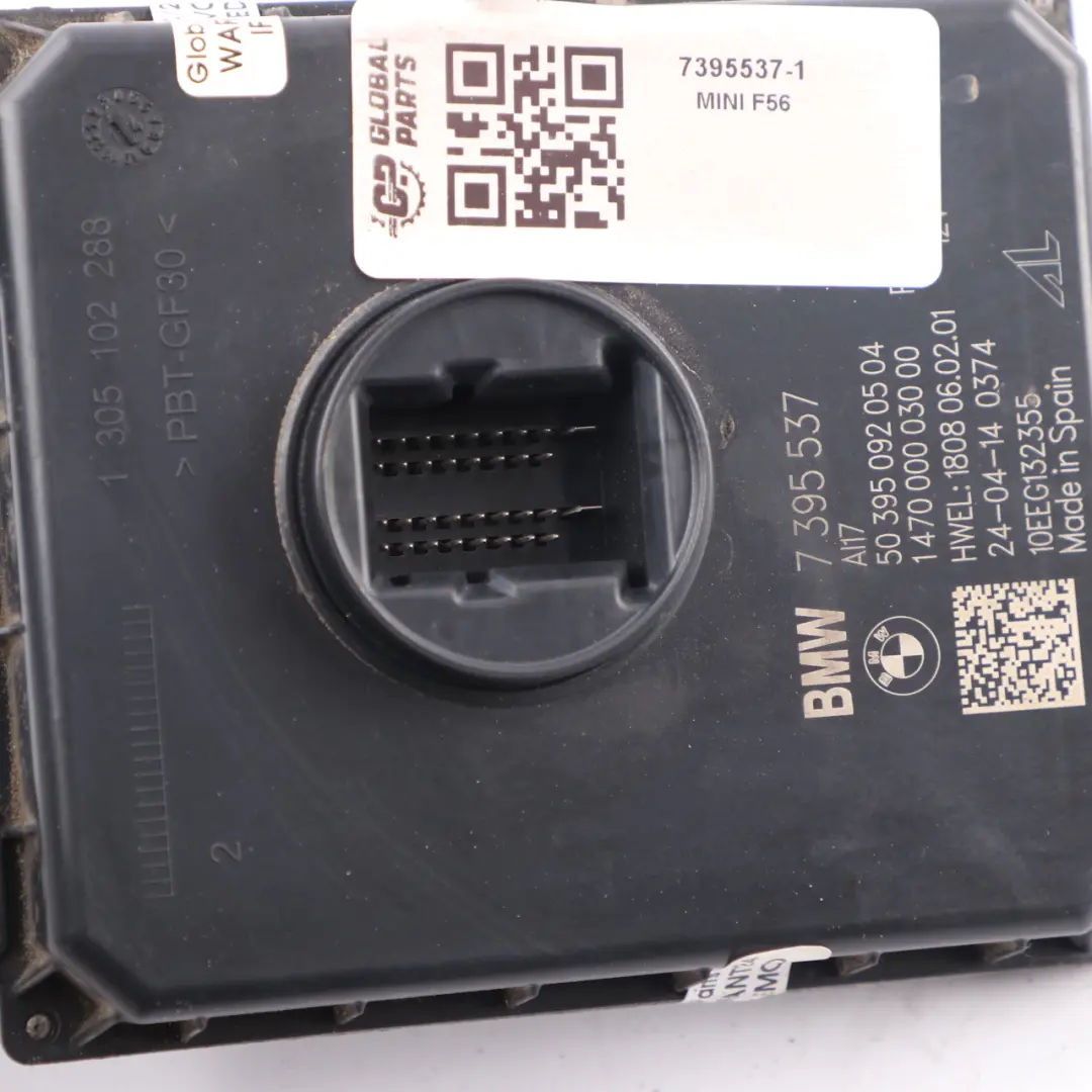 LED Headlight Level Control Ballast Module to Mini Cooper F55 F56 F57 F60 with Part number 7395537 Mini Cooper F55 F56 F57 F60 LED Headlight Level Control Ballast Module - SKU 7395537-1 - Part number 7395537