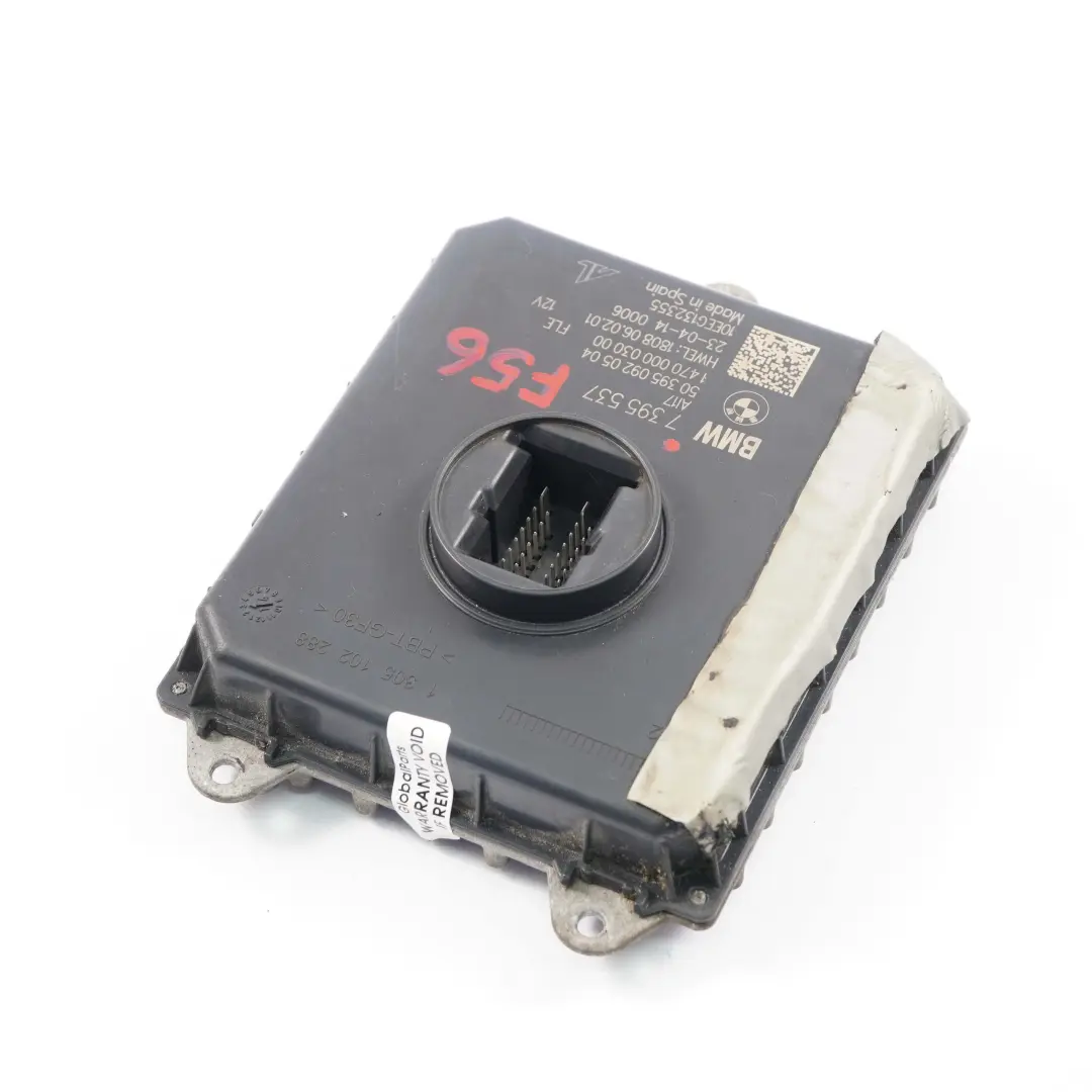 LED Scheinwerfer Steuergerät Modul ECU für Mini Cooper F55 F56 F57 F60 mit Teilenummer 7395537 Mini Cooper F55 F56 F57 F60 LED Scheinwerfer Steuergerät Modul ECU - SKU 7395537 - Teilenummer 7395537