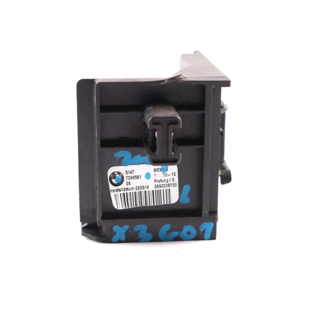 BMW X3 G01 Parcel Storage Shelf Rear Support Bracket Mount Left N/S - SKU 7396581 - Part number 7396581