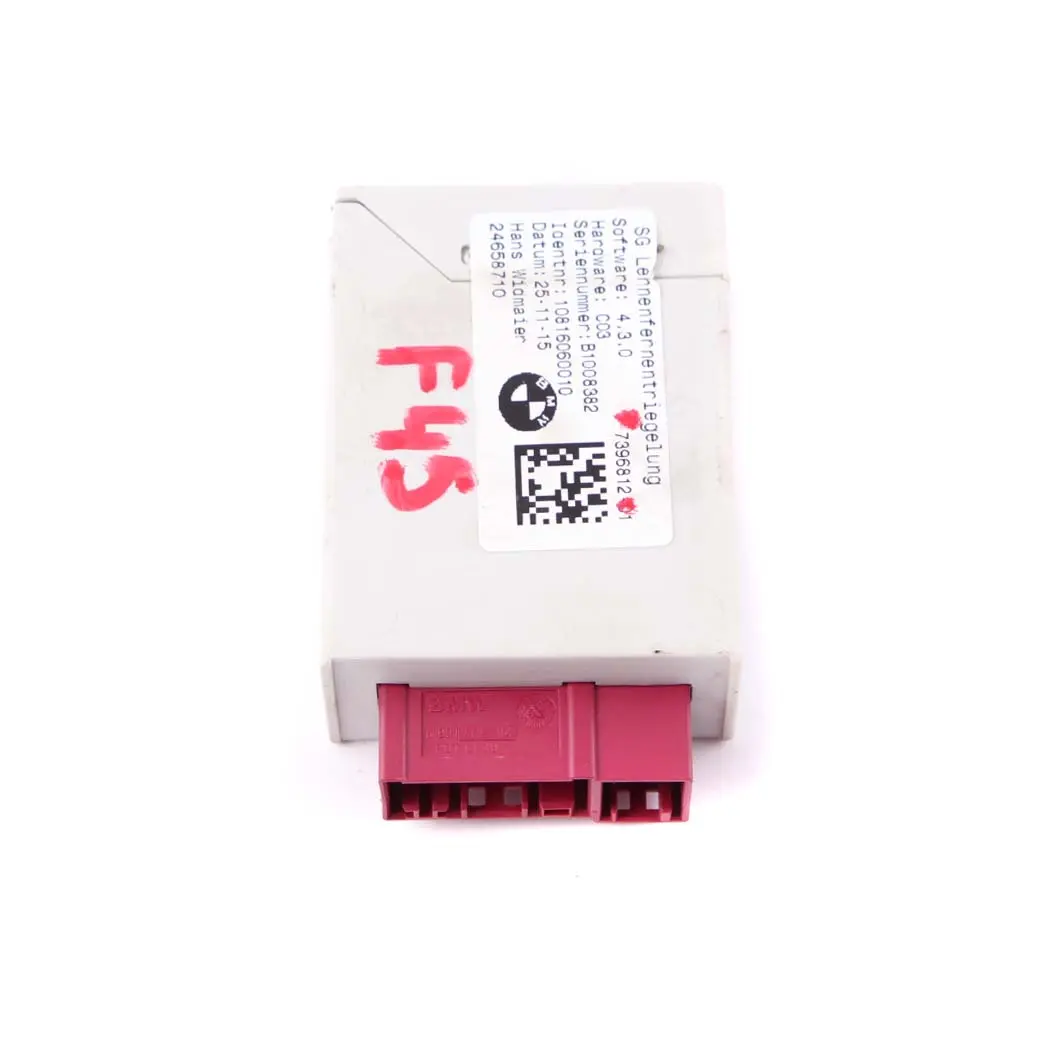 BMW F45 F46 F48 Asientos Traseros Respaldo Desbloqueo Módulo de Control - SKU 7396812 - Número de pieza 7464634