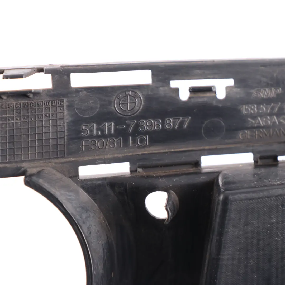 Fog Light Cover BMW F30 F31 LCI Front Bumper Left N/S Grid Grille Trim to with Part number 7396877 Fog Light Cover BMW F30 F31 LCI Front Bumper Left N/S Grid Grille Trim - SKU 7396877 - Part number 7396877