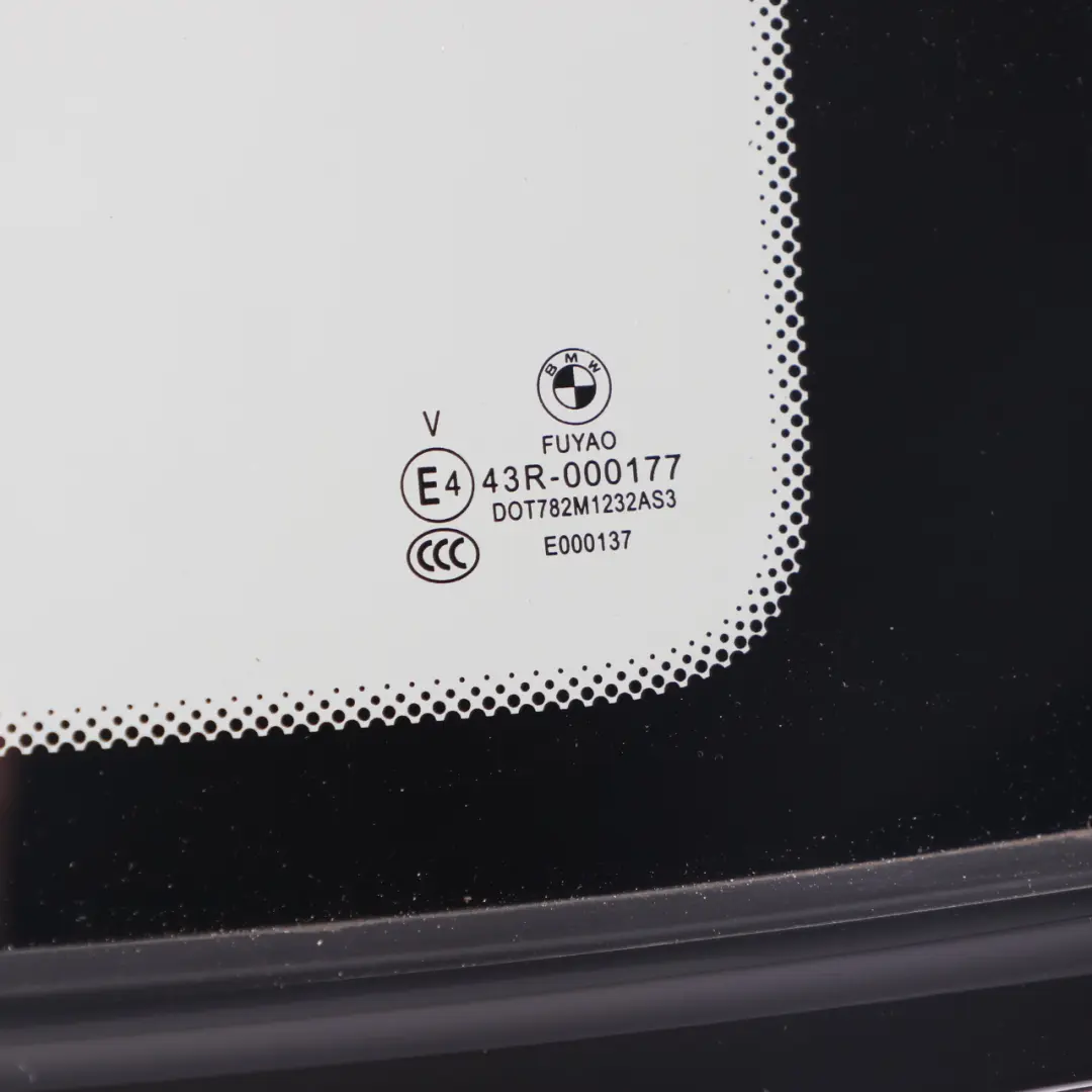 Side Window BMW F46 Rear Right O/S Quarter Glass Glazing AS3 High Gloss to with Part number 7397364 Side Window BMW F46 Rear Right O/S Quarter Glass Glazing AS3 High Gloss - SKU 7397364 - Part number 7397364