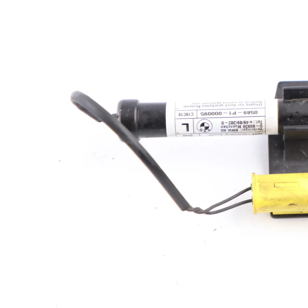 Hood Bonnet Hinge Actuator Pedestrian Protection Left N/S to BMW X3 G01 with Part number 7397495 BMW X3 G01 Hood Bonnet Hinge Actuator Pedestrian Protection Left N/S - SKU 7397495 - Part number 7397495