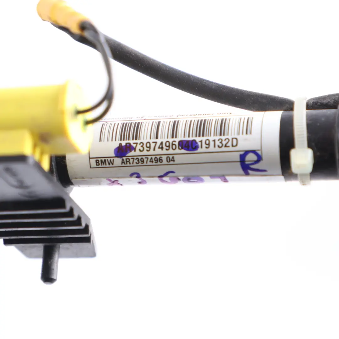 Capó Bisagra Actuador Protección Peatones Derecho para BMW X3 G01 con número de pieza 7397496 BMW X3 G01 Capó Bisagra Actuador Protección Peatones Derecho - SKU 7397496 - Número de pieza 7397496