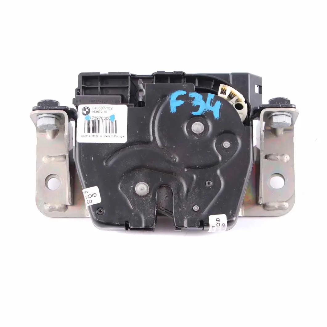 Zamek Klapy Bagażnika Tył do BMW F16 F34 o numerze 7397630 BMW F16 F34 Zamek Klapy Bagażnika Tył - SKU 7397630 - Numer Części 7397630