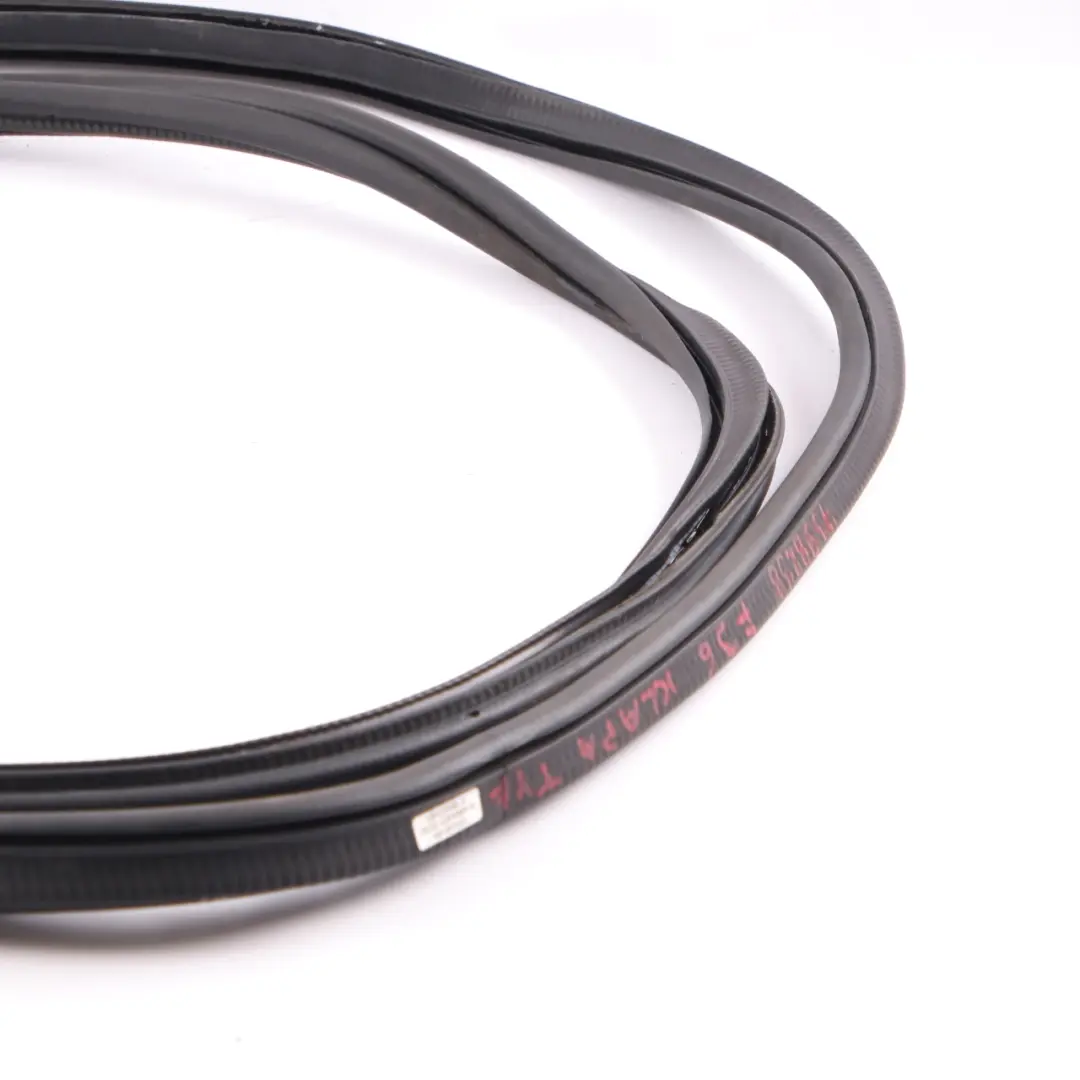 Seal BMW F36 Gran Coupé Boot Trunk Lid Gasket Seal Strip to Tailgate with Part number 7398238 Tailgate Seal BMW F36 Gran Coupé Boot Trunk Lid Gasket Seal Strip - SKU 7398238 - Part number 7398238