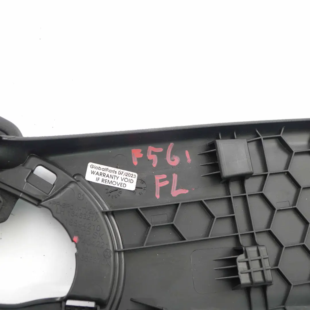 Front Seat Cover Mini F54 F55 F56 Panel Trim Outer Left N/S Black 7404221 to with Part number 7398337 Front Seat Cover Mini F54 F55 F56 Panel Trim Outer Left N/S Black 7404221 - SKU 7398337 - Part number 7398337