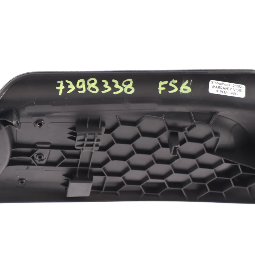 Mini Cooper F56 F57 F60 Front Seat Outer Right O/S Covering Trim 7394700 1611882 - SKU 7398338 - Part number 7398338