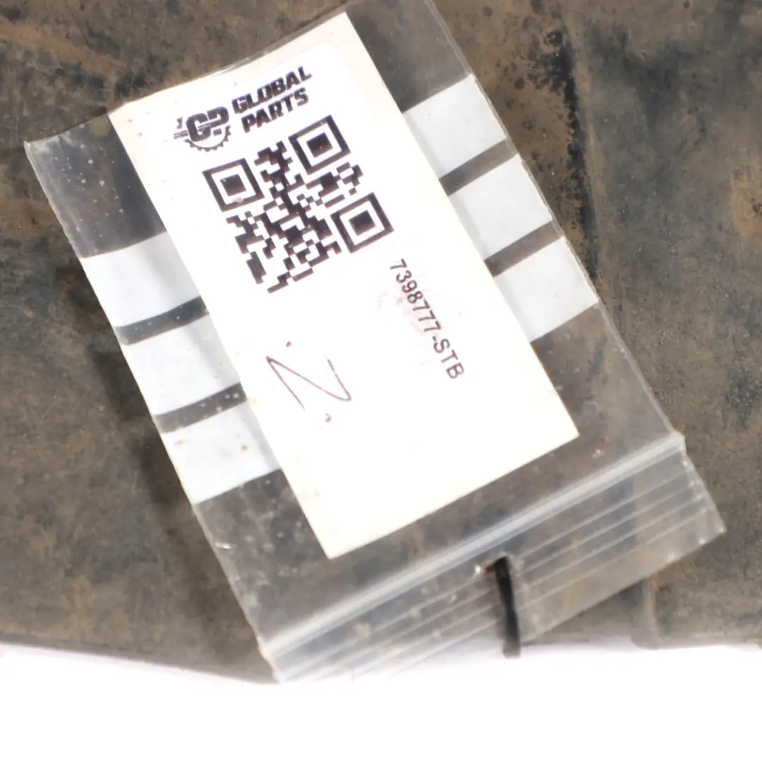 Bumper Mini F55 JCW Complete Trim Panel Cover Starlight Blue Metallic - B62 to Rear with Part number 7398777 Rear Bumper Mini F55 JCW Complete Trim Panel Cover Starlight Blue Metallic - B62 - SKU 7398777-STB - Part number 7398777