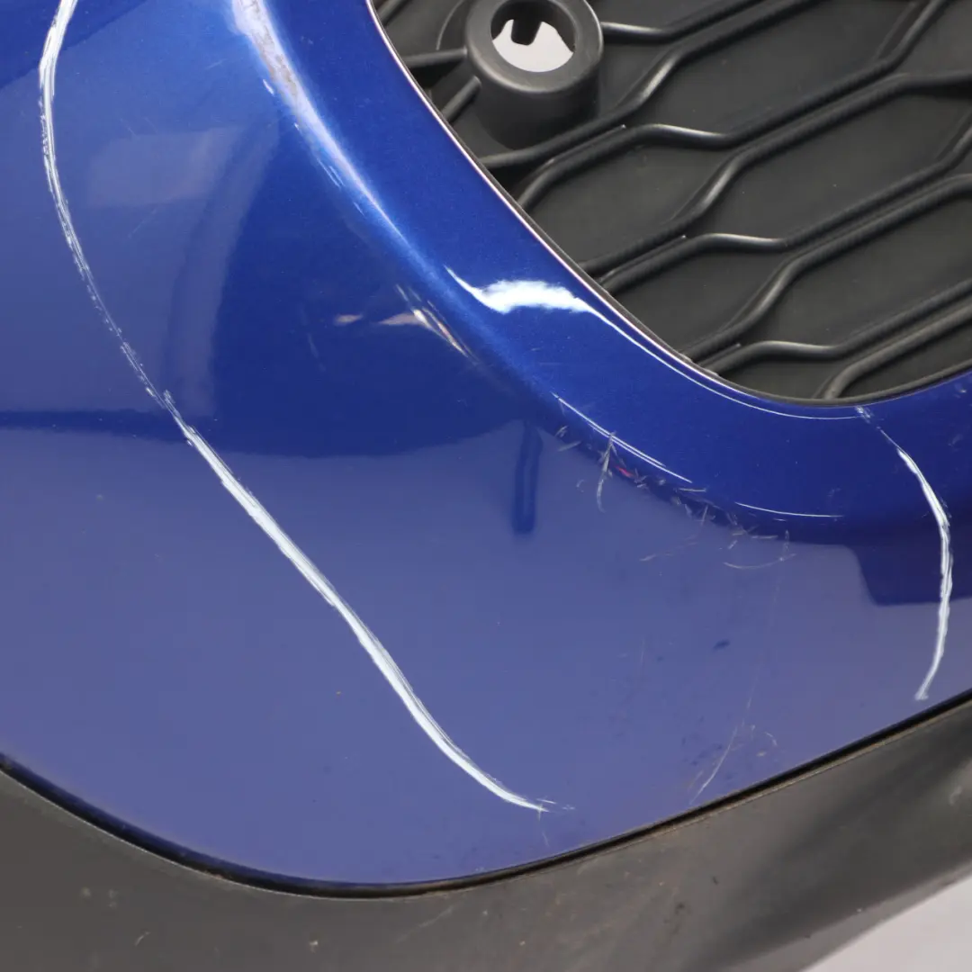 Bumper Mini F55 JCW Complete Trim Panel Cover Starlight Blue Metallic - B62 to Rear with Part number 7398777 Rear Bumper Mini F55 JCW Complete Trim Panel Cover Starlight Blue Metallic - B62 - SKU 7398777-STB - Part number 7398777