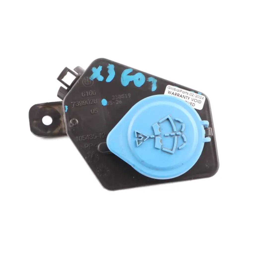 Lavacristalli Collo di riempimento Bottiglia Tubo Tappo per BMW X3 G01 con numero di parte 7399028 BMW X3 G01 Lavacristalli Collo di riempimento Bottiglia Tubo Tappo - SKU 7399028 - Numero di parte 7399028