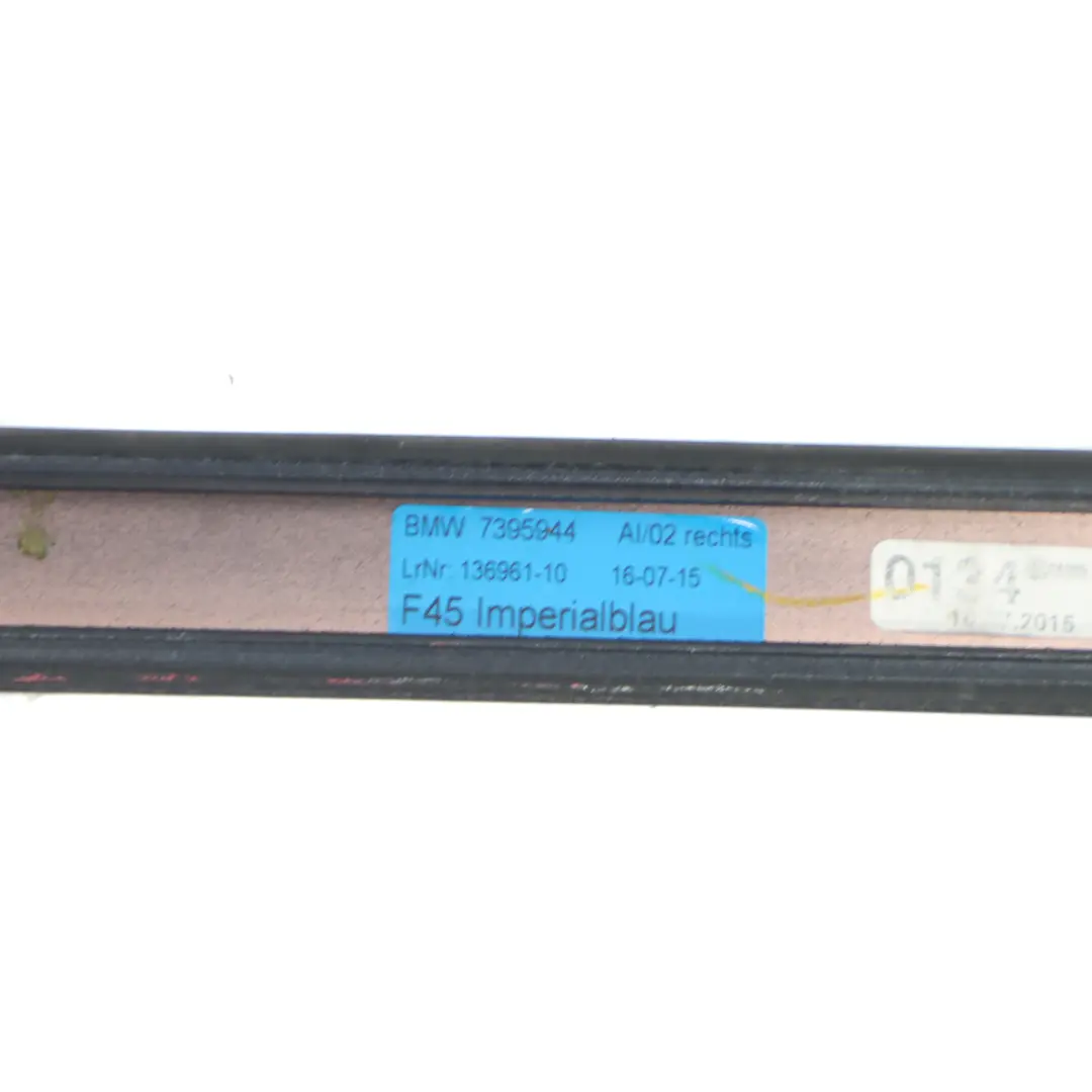 BMW F45 Moulures de Toit Garde-corps Droite Bleu Impérial Métallisé - A89 - SKU 7400090-IBB - Numéro de pièce 7400090