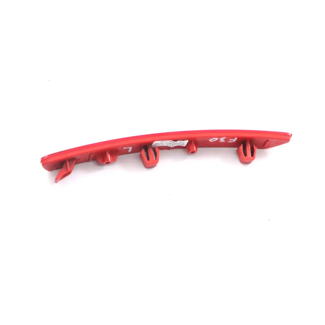 Reflector Lamp BMW F30 F31 LCI Rear Bumper Trim Reflection Left N/S Red  - SKU 7400207 - Part number 7400207