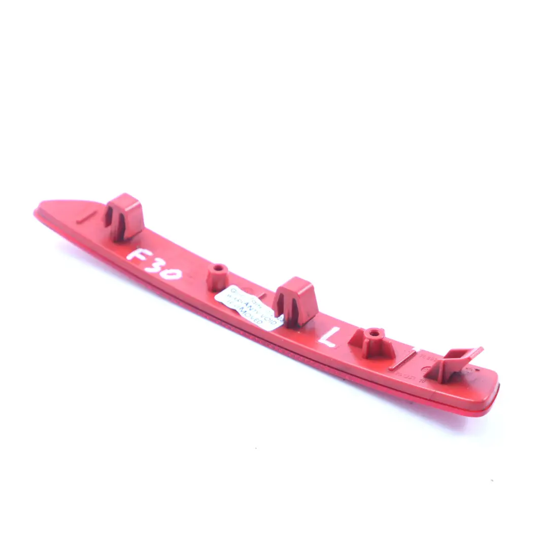 Reflector Lamp BMW F30 F31 LCI Rear Bumper Trim Reflection Left N/S Red  - SKU 7400207 - Part number 7400207