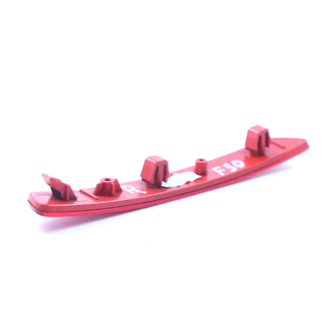 Reflector Lamp BMW F30 F31 LCI Rear Bumper Trim Reflection Right O/S Red  - SKU 7400208 - Part number 7400208