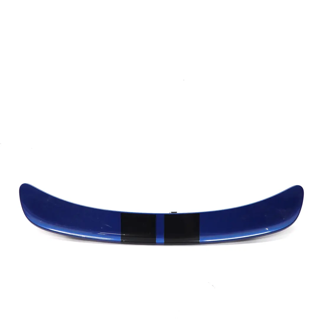 Spoiler Lightning Blue Metallic - A63 to Mini Coupe R58 Rear Electric Active with Part number 7400288 Mini Coupe R58 Rear Electric Active Spoiler Lightning Blue Metallic - A63 - SKU 7400288-LB - Part number 7400288