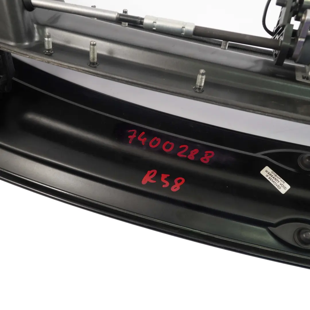 Mini Coupe R58 Rear Electric Active Spoiler Midnight Black Metallic - A94 - SKU 7400288 - Part number 7400288