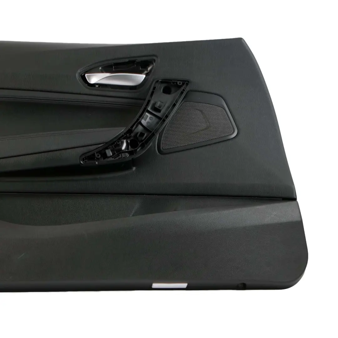 Front Left N/S Door Card Lining Panel Black Leather to BMW 2 F23 Cabrio with Part number 7400427 BMW 2 F23 Cabrio Front Left N/S Door Card Lining Panel Black Leather - SKU 7400427 - Part number 7400427