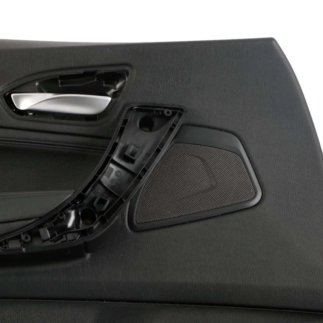 Front Left N/S Door Card Lining Panel Black Leather to BMW 2 F23 Cabrio with Part number 7400427 BMW 2 F23 Cabrio Front Left N/S Door Card Lining Panel Black Leather - SKU 7400427 - Part number 7400427