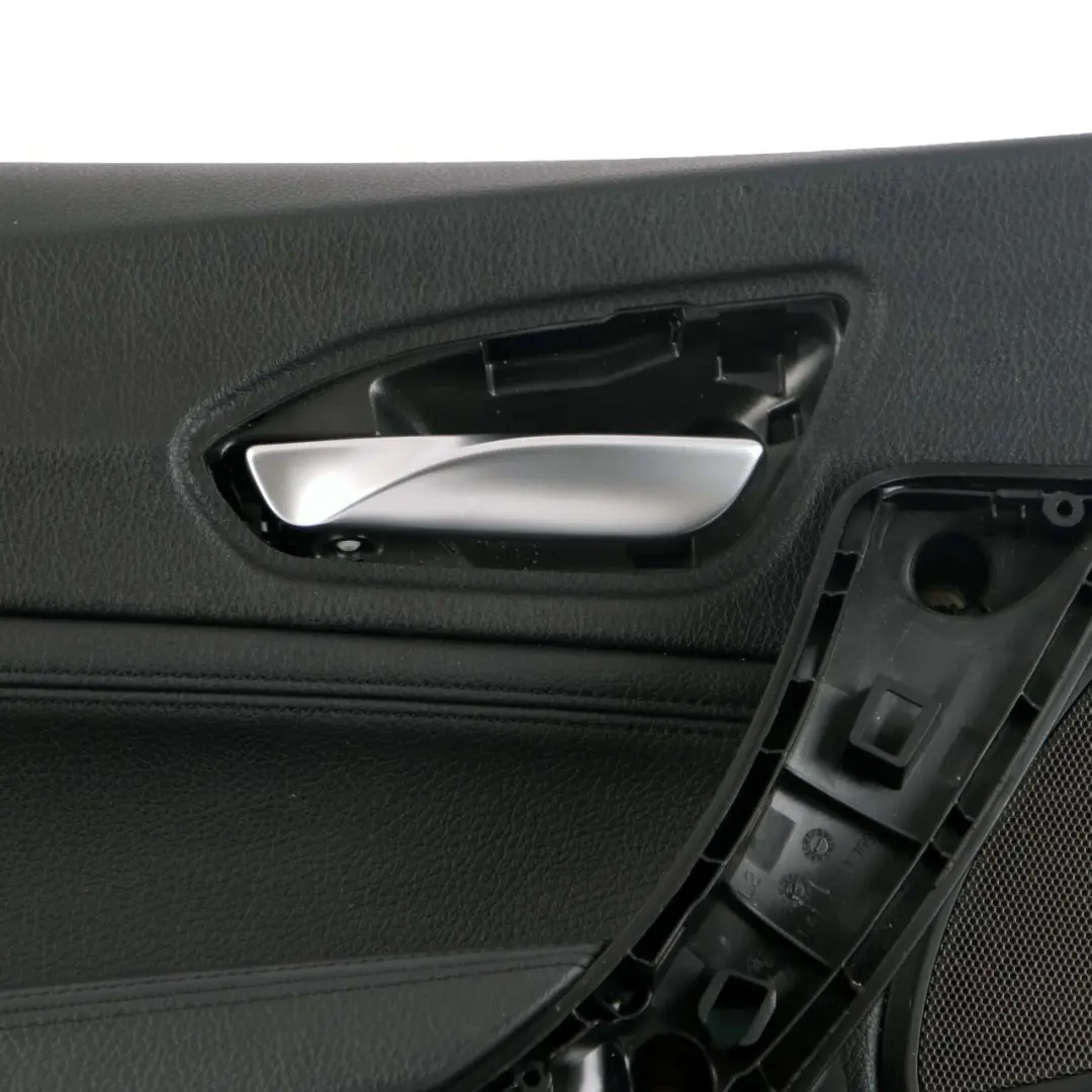 Front Left N/S Door Card Lining Panel Black Leather to BMW 2 F23 Cabrio with Part number 7400427 BMW 2 F23 Cabrio Front Left N/S Door Card Lining Panel Black Leather - SKU 7400427 - Part number 7400427