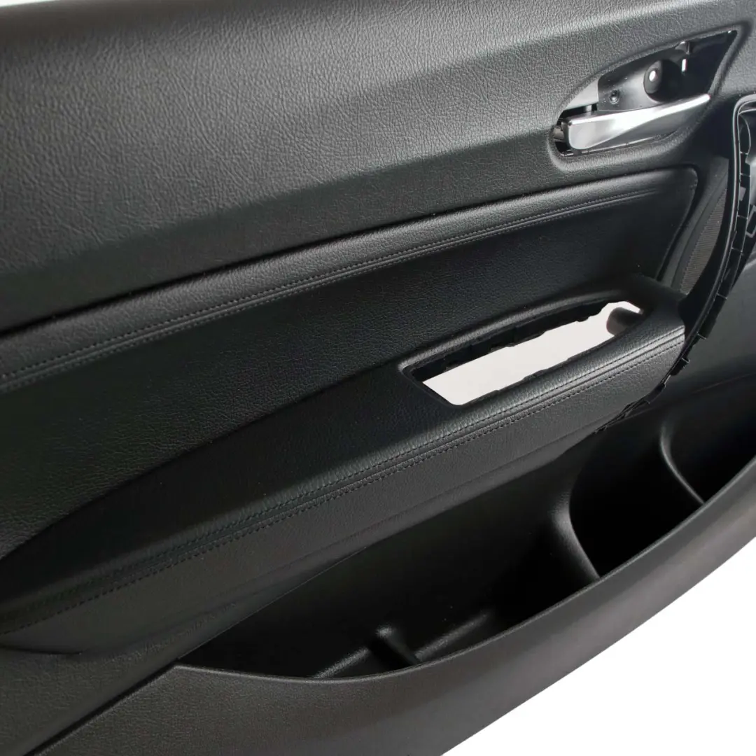 BMW 2 F23 Cabrio Front Left N/S Door Card Lining Panel Black Leather - SKU 7400427 - Part number 7400427