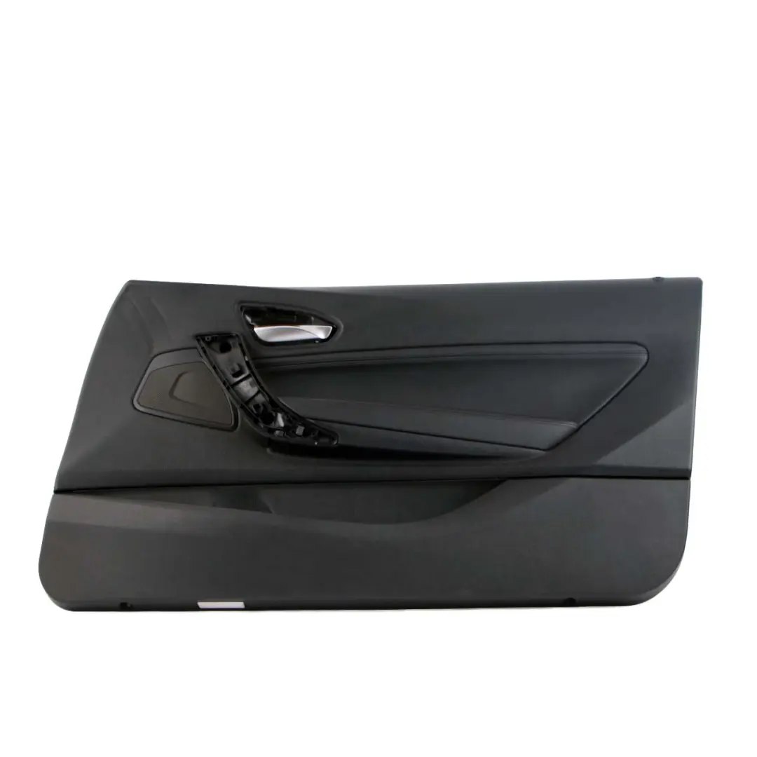 Front Right O/S Door Card Lining Panel Black Leather to BMW 2 F23 Cabrio with Part number 7400428 BMW 2 F23 Cabrio Front Right O/S Door Card Lining Panel Black Leather - SKU 7400428 - Part number 7400428