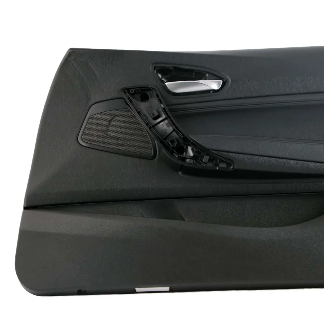 Front Right O/S Door Card Lining Panel Black Leather to BMW 2 F23 Cabrio with Part number 7400428 BMW 2 F23 Cabrio Front Right O/S Door Card Lining Panel Black Leather - SKU 7400428 - Part number 7400428