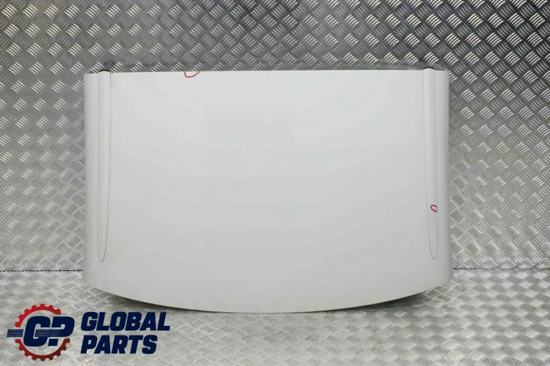BMW 3 4 E93 F33 Cabrio Verdeck Dachschale Vorne Alpinweiss Alpin Weiss - 300 - SKU 7400554-AW - Teilenummer 7400554