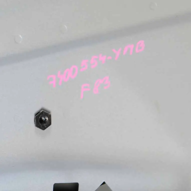 Folding Top Shell BMW E93 F33 F83 M4 Hardtop Roof Front Yas Marina Blue - B68 to with Part number 7400554 Folding Top Shell BMW E93 F33 F83 M4 Hardtop Roof Front Yas Marina Blue - B68 - SKU 7400554-YMB - Part number 7400554