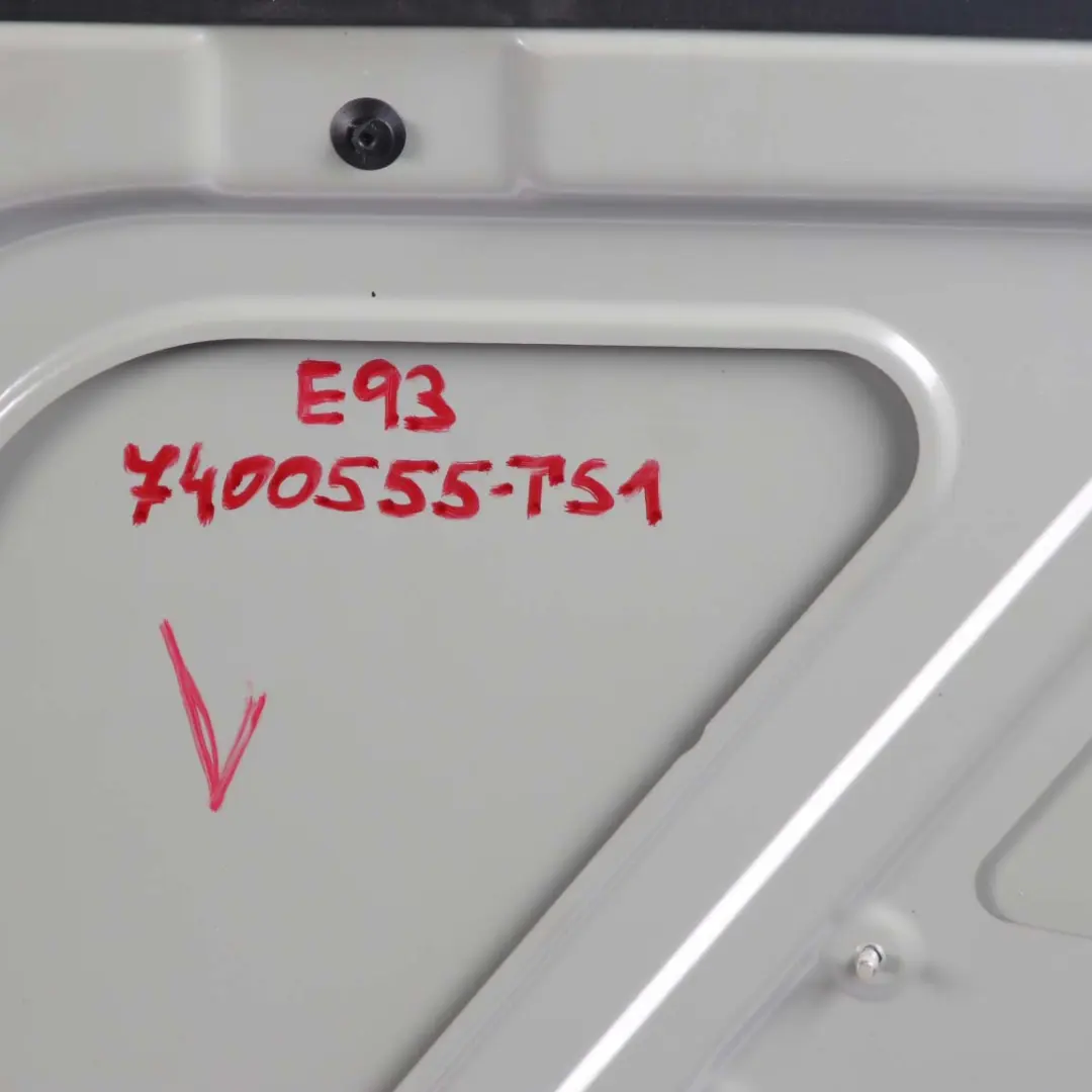 BMW E93 Hardtop Roof Shell Folding Top Centre F33 Titansilber Silver - 354 - SKU 7400555-TS1 - Part number 7400555