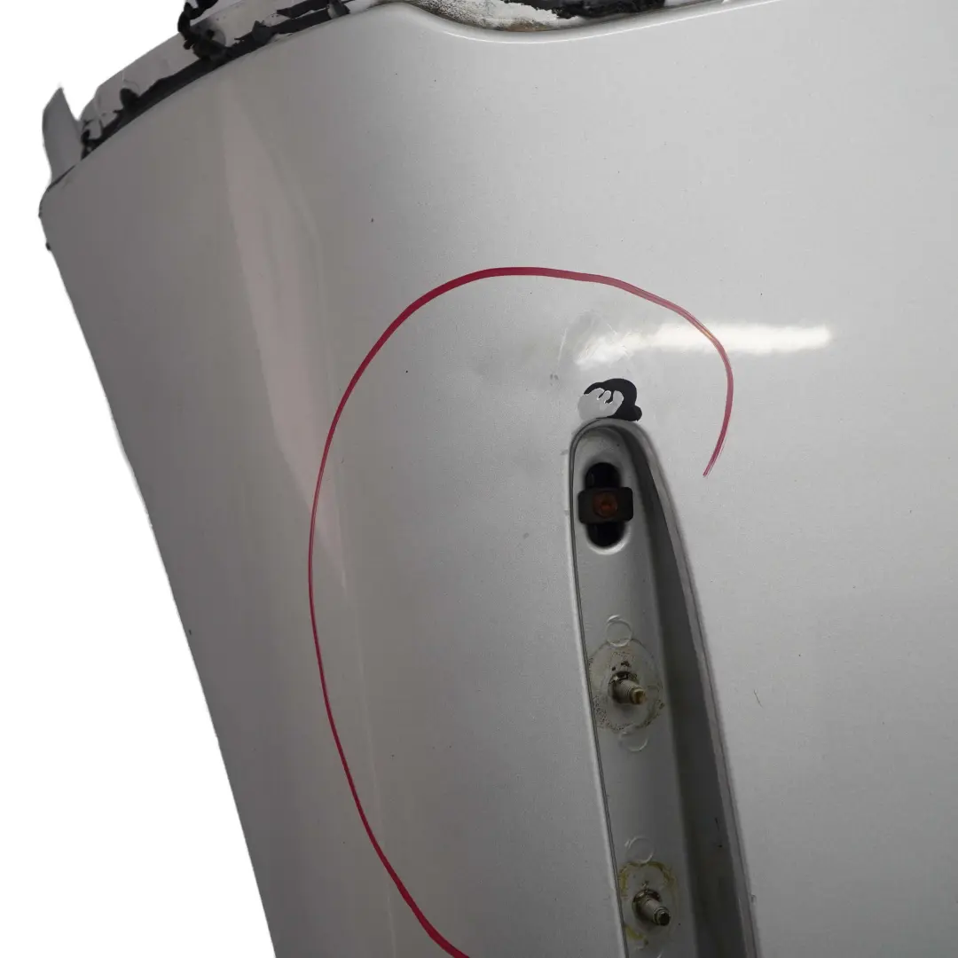 BMW E93 F33 Tetto Pieghevole Hardtop Shell Centro Titansilber Argento - 354 - SKU 7400555-TS - Numero di parte 7400555