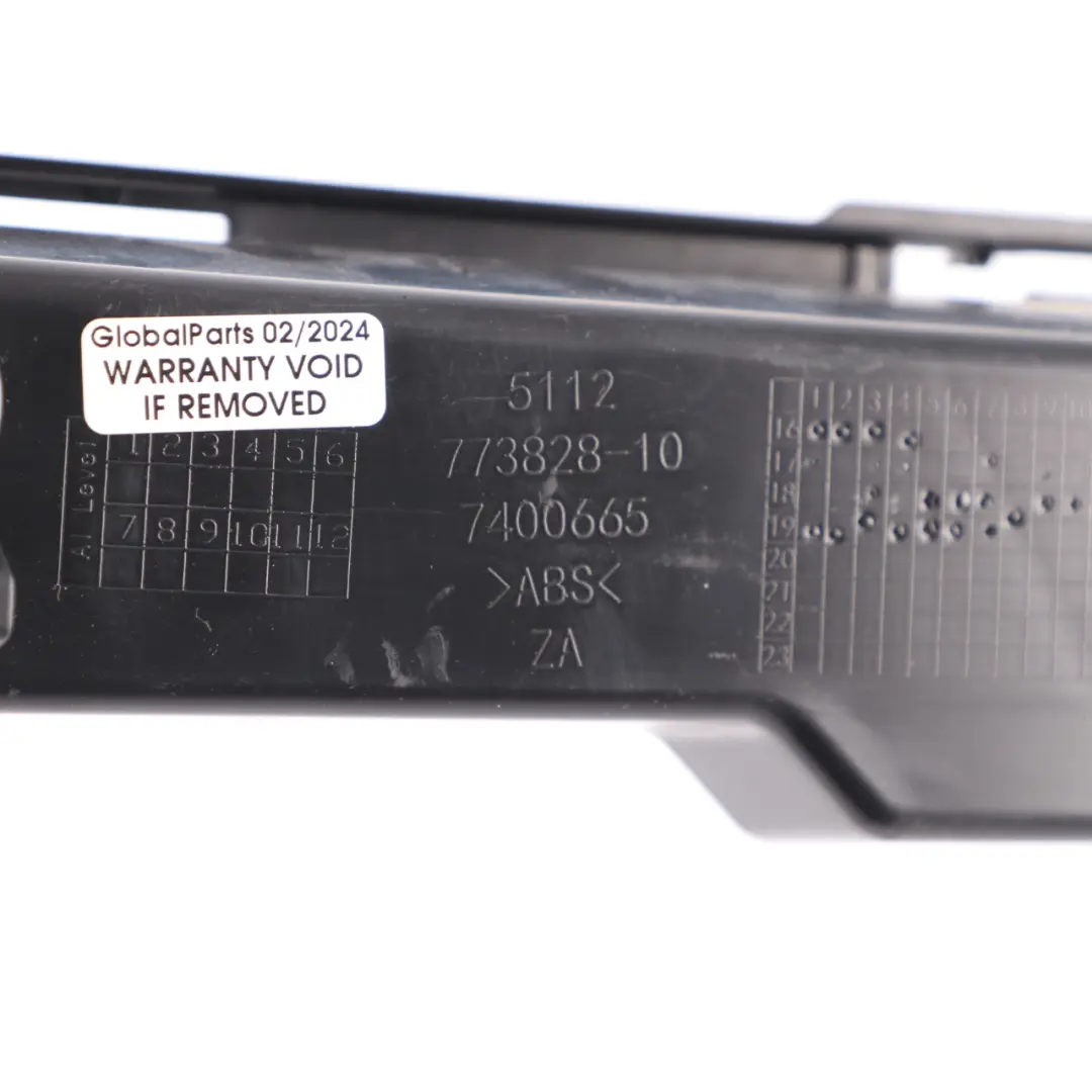 Bumper Mount Bracket Guide Support Left N/S to BMW X3 G01 M Sport Rear with Part number 7400665 BMW X3 G01 M Sport Rear Bumper Mount Bracket Guide Support Left N/S - SKU 7400665 - Part number 7400665